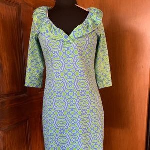 Gretchen Scott Ruffleneck Rio Gio Kelly/Blue